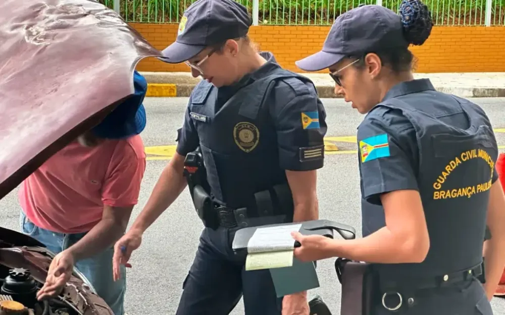 Guarda Civil Municipal realiza operação de fiscalização viária em Bragança Paulista