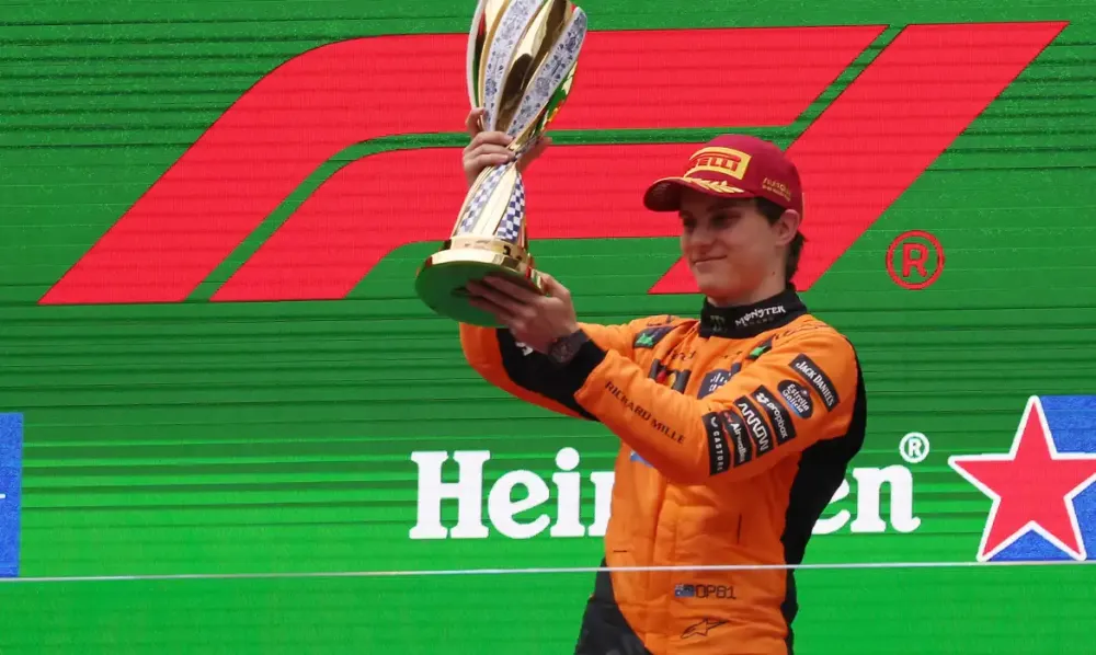 Fórmula 1: Piastri vence GP da China; Bortoleto termina em 14º