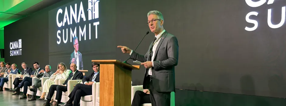 No Cana Summit 2025, governador destaca ações do Estado para fortalecer produtores de cana de açúcar e energia limpa em Minas