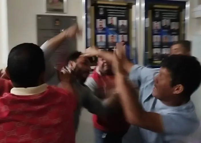 Briga entre vereadores 