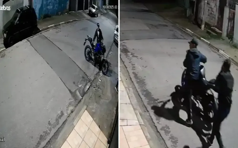 Criminosos furtam moto durante a madrugada no Planejada I