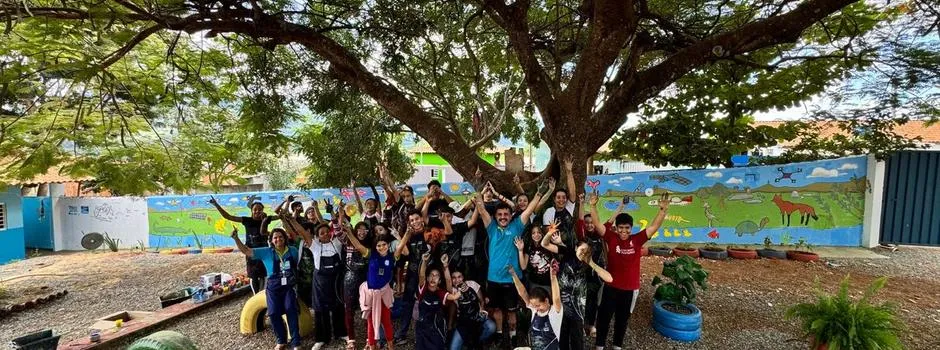 Escola de Campos Gerais transforma arte em ferramenta de conscientização ambiental por meio de projeto da Copasa