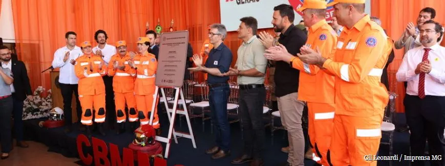 Governo de Minas inaugura nova sede do Corpo de Bombeiros em Araguari
