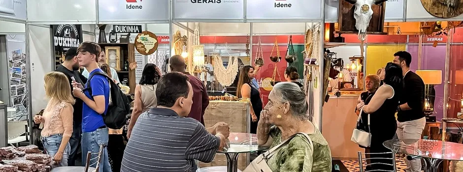 Expositores aprovam estande do Instituto de Desenvolvimento do Norte e Nordeste de Minas Gerais na Expoleste 2025