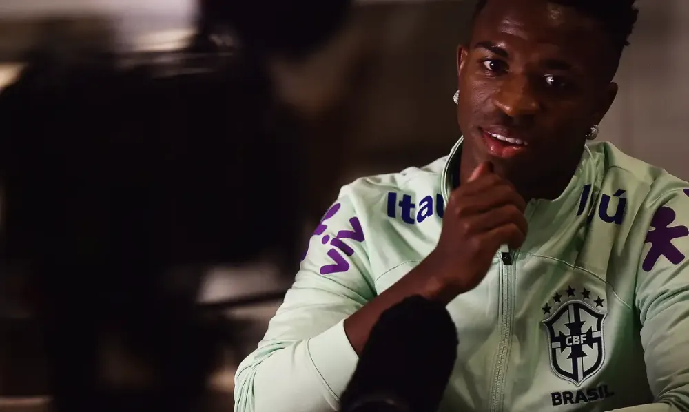 Ancelotti projeta “melhor versão” de Vinícius Júnior na Seleção