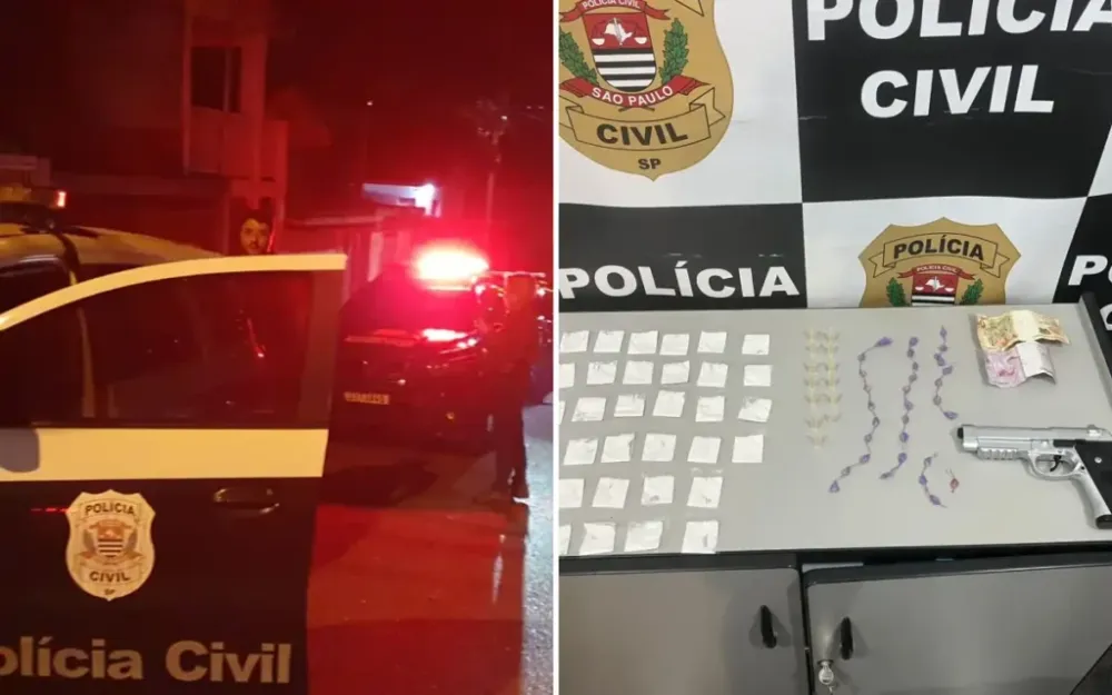 Indivíduo é preso por tráfico de drogas no Planejada I; outro é detido com simulacro de arma