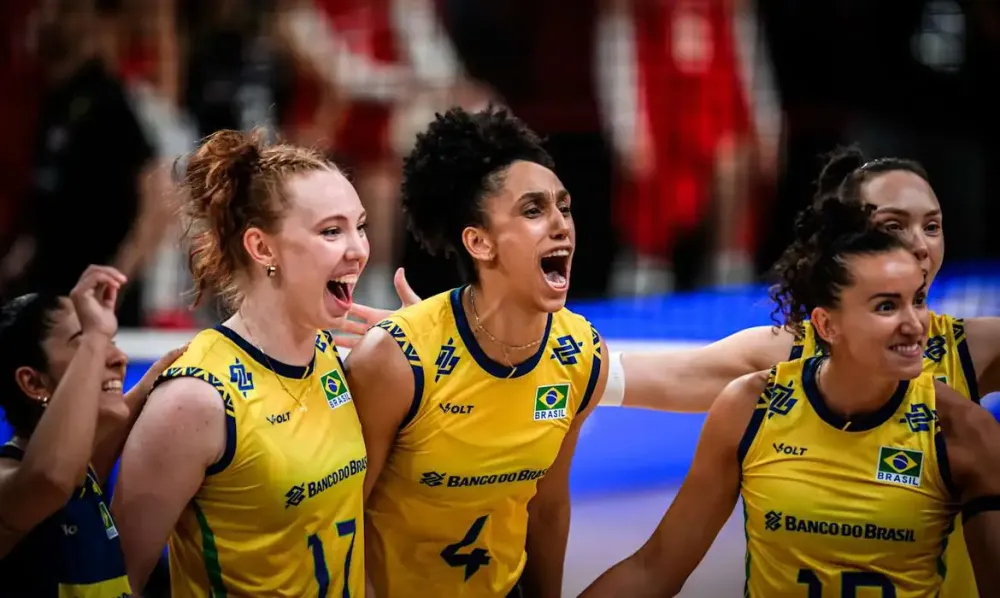 Seleção feminina bate Turquia e chega à 7ª vitória na Liga das Nações