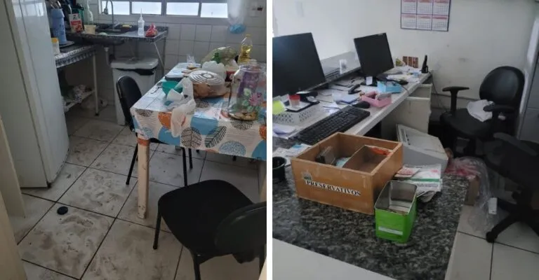 Ladrões furtam posto de saúde do São Lourenço
