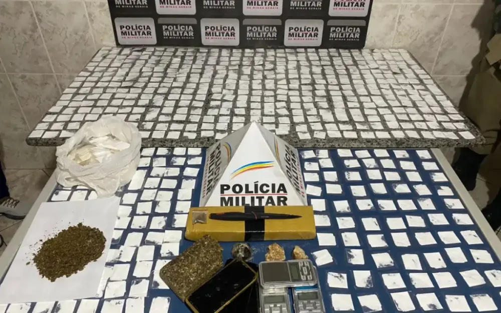 Operação da Polícia Militar prende indivíduo e apreende drogas em Itapeva