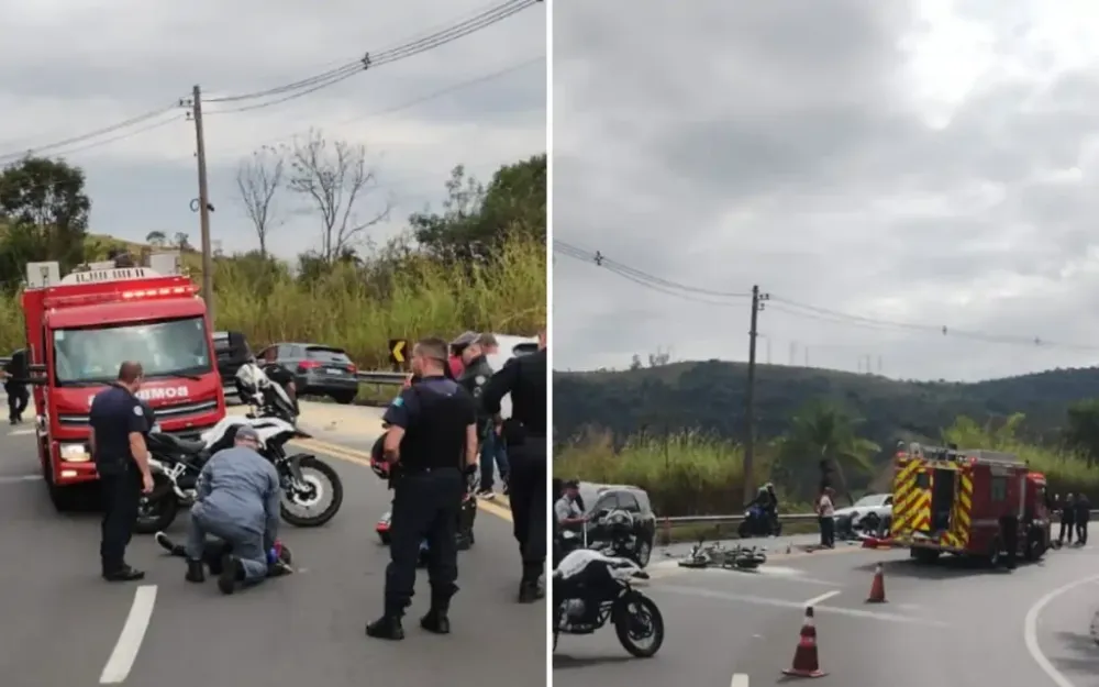 Motociclista morre após colisão frontal em rodovia de Águas de Lindóia