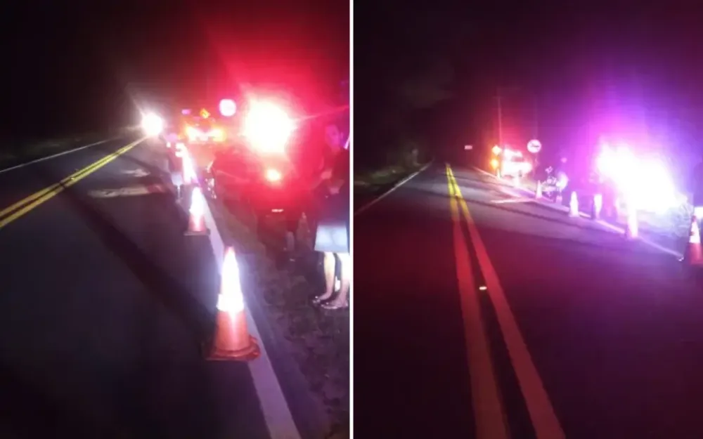 Homem não identificado morre atropelado por carro em rodovia da região