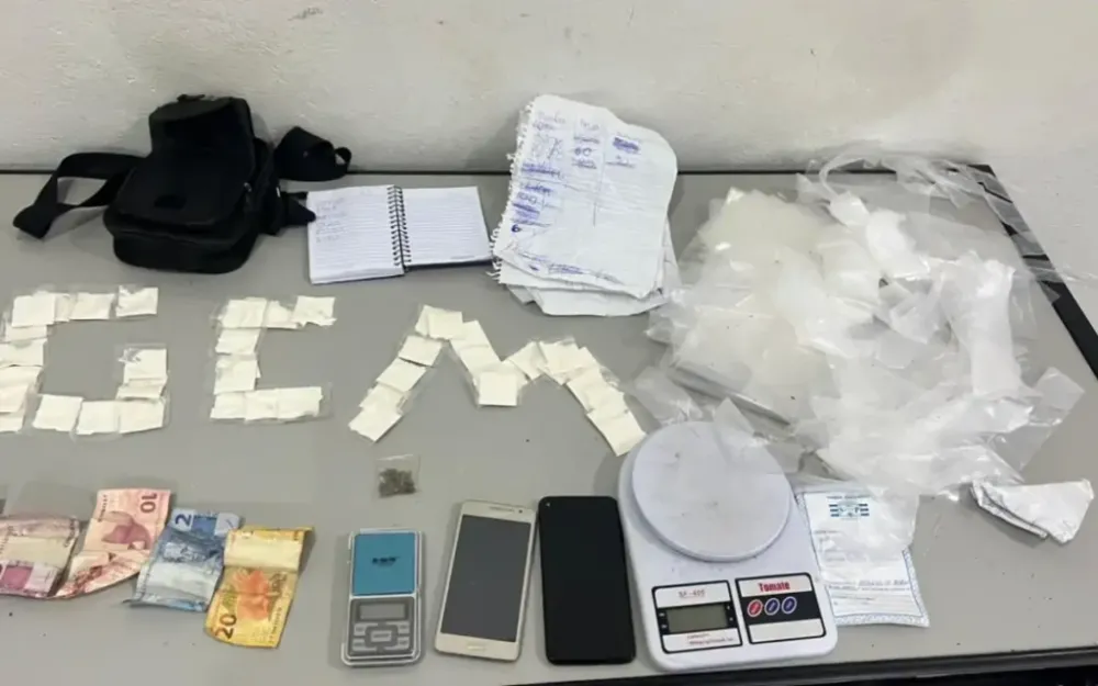 Homem é preso por tráfico de drogas em Pinhalzinho