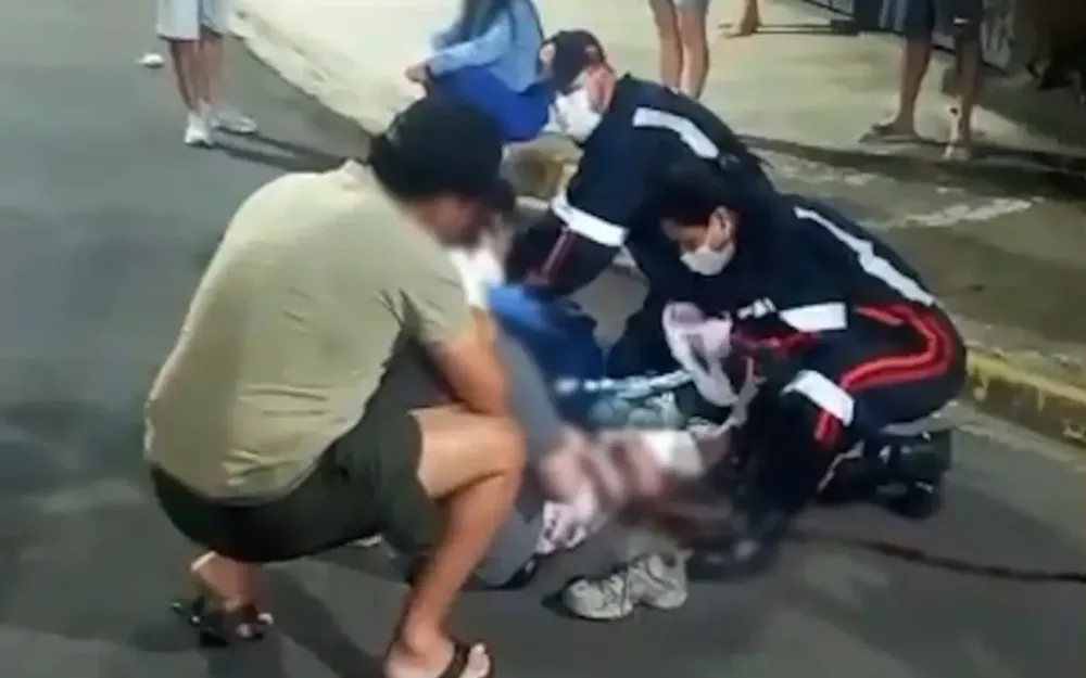 Acidente de trânsito é registrado na Vila Bernadete, em Bragança Paulista