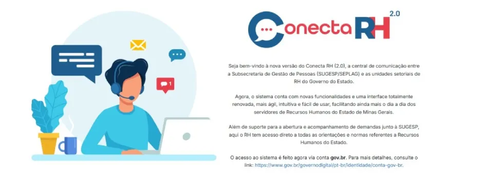 Conecta RH 2.0: Seplag-MG lança nova versão da central de comunicação com unidades setoriais de RH