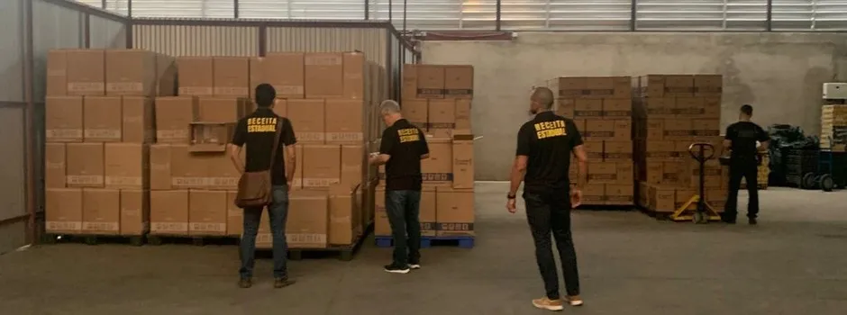 Receita Estadual de Minas Gerais e órgãos federais deflagram operação contra produção e comercialização ilegal de cigarros