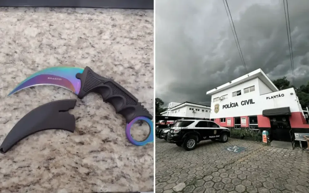 Adolescente leva faca para escola e caso é registrado pela Polícia em Bragança Paulista