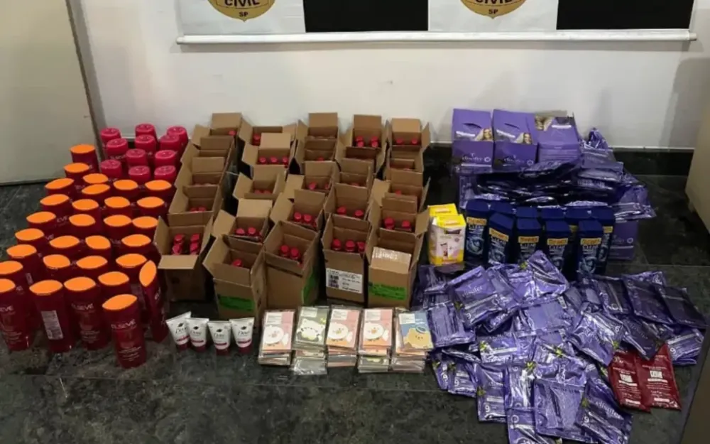 Polícia Civil recupera produtos furtados por funcionário em Bragança Paulista
