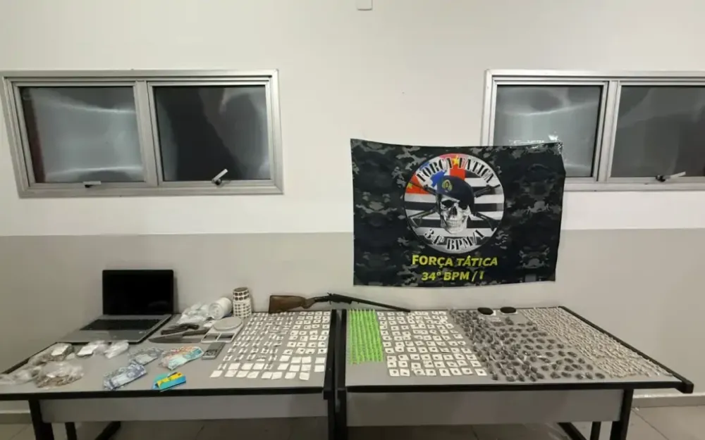 Força Tática estoura ponto de tráfico e prende três em Bragança Paulista