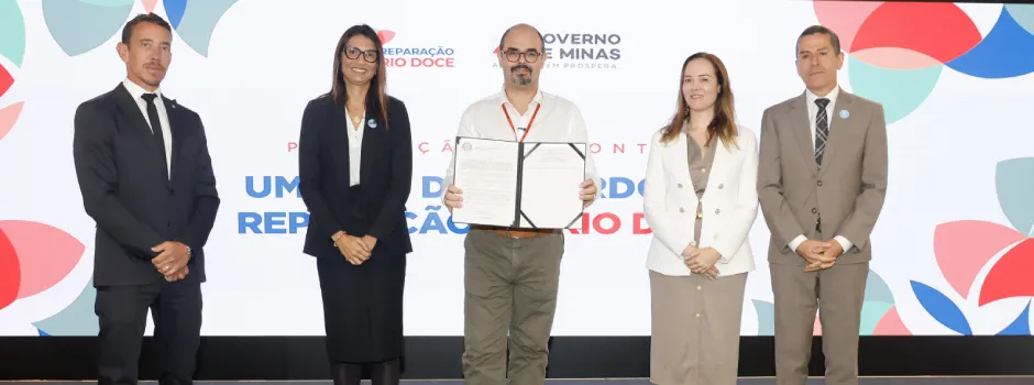 Obras, saneamento e duplicação da rodovia Ouro Preto-Mariana marcam um ano da assinatura do Acordo de Reparação do Rio Doce