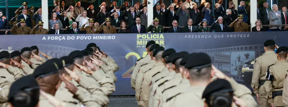 Governo de Minas entrega Medalha Coronel José Vargas da Silva para oficiais da Polícia Militar e do Corpo de Bombeiros