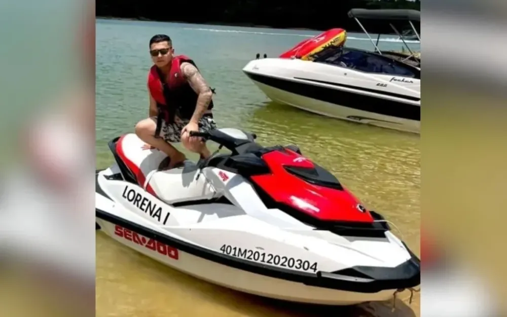 Jovem de Atibaia desaparece em represa após cair de moto aquática