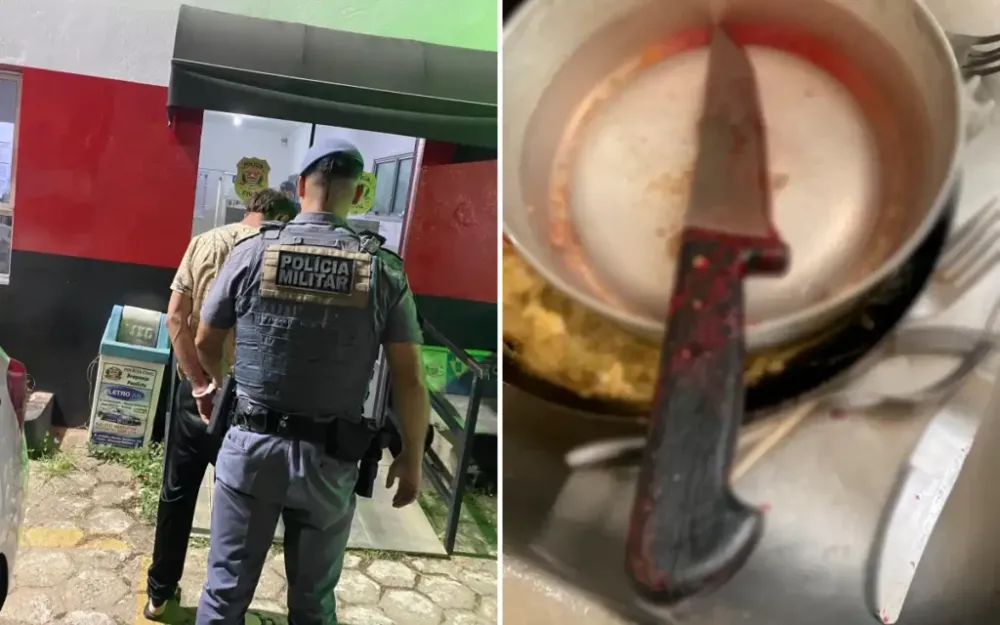 Indivíduo é capturado pela PM após ataque brutal contra ex-companheira em Pinhalzinho