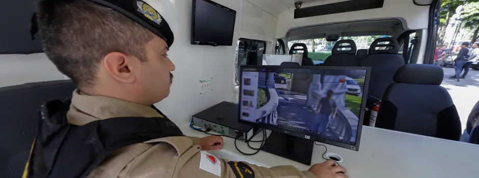 Polícia Militar prende mil foragidos com auxílio do reconhecimento facial