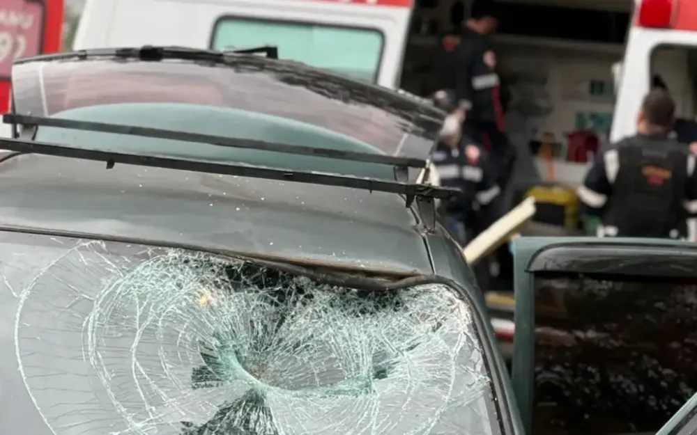 Pedestre fica ferido após atropelamento na rodovia Capitão Barduíno
