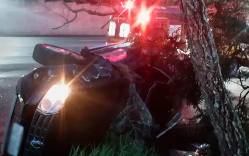 Motorista capota veículo após perder controle na Rodovia Benevenuto Moretto