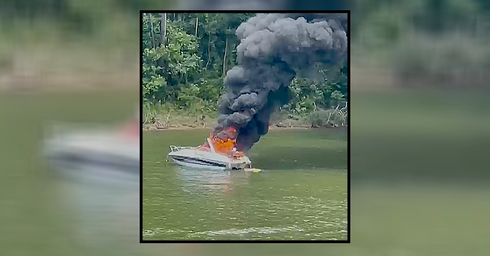 Seis pessoas ficam feridas em explosão de lancha na região