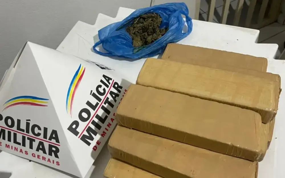 Abordagem Policial em Extrema resulta na apreensão de 15 kg de maconha
