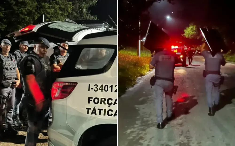 Quadrilha faz família refém e Força Tática da Polícia Militar prende um dos criminosos